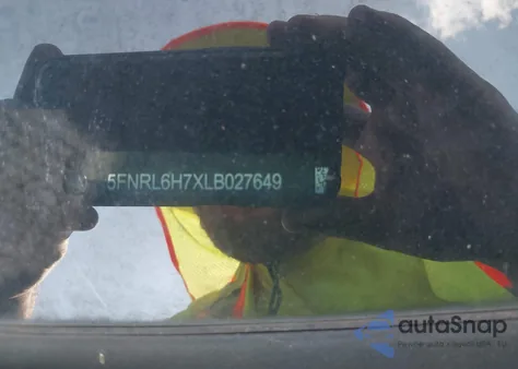 2020 Honda Odyssey Ex-L/Ex-L W/Navi Res from USA, damaged, VIN 5FNRL6H7XLB027649